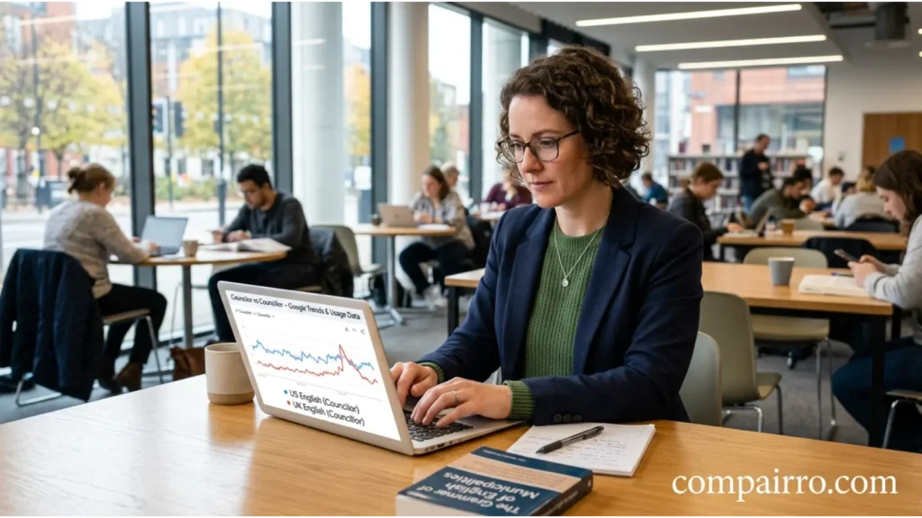 Councilor or Councillor – Google Trends