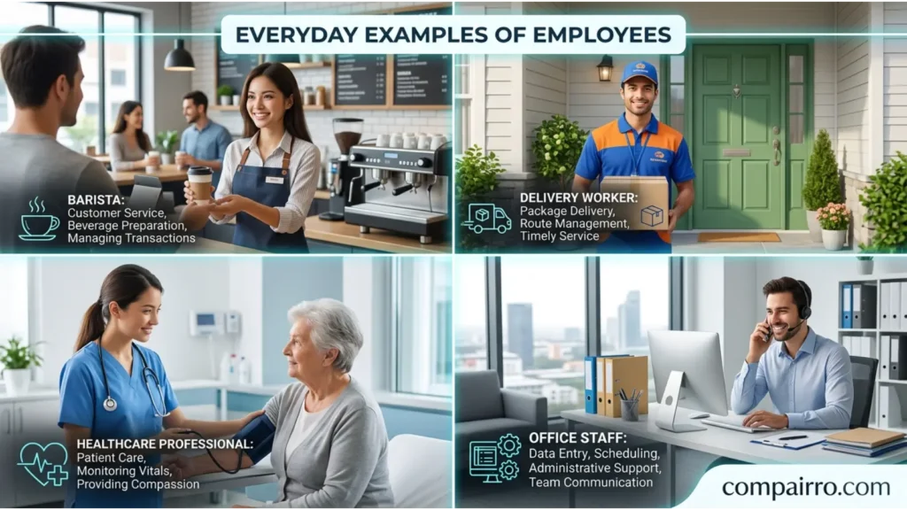 Employees in Everyday Examples