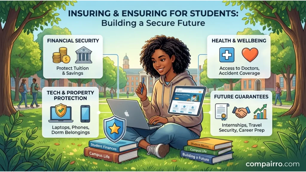 INSURING OR ENSURING FOR STUDENTS
