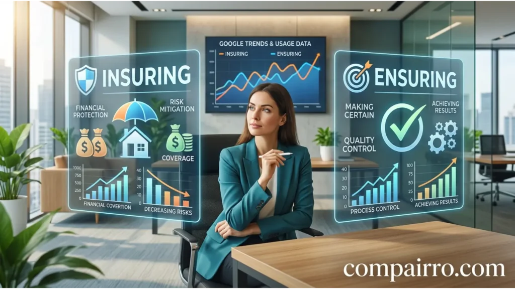 INSURING OR ENSURING – GOOGLE TRENDS
