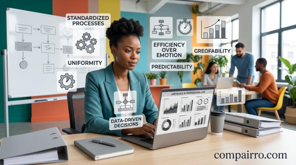 Greyscale or Grayscale in Professional Life