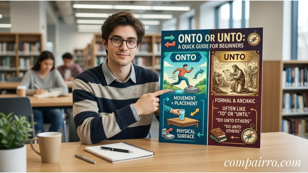 ONTO OR UNTO FOR STUDENTS