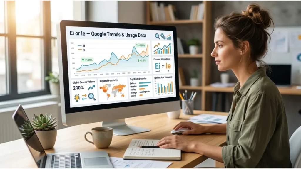 Ei or Ie – Google Trends