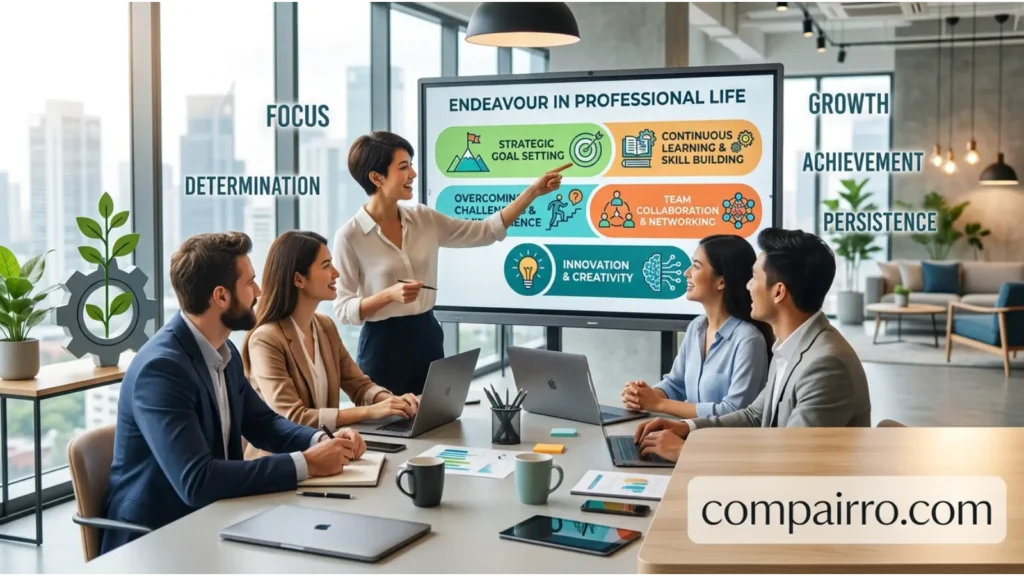 ENDEAVOUR OR ENDEAVOR IN PROFESSIONAL LIFE