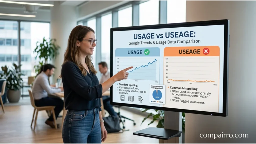 USAGE OR USEAGE – GOOGLE TRENDS