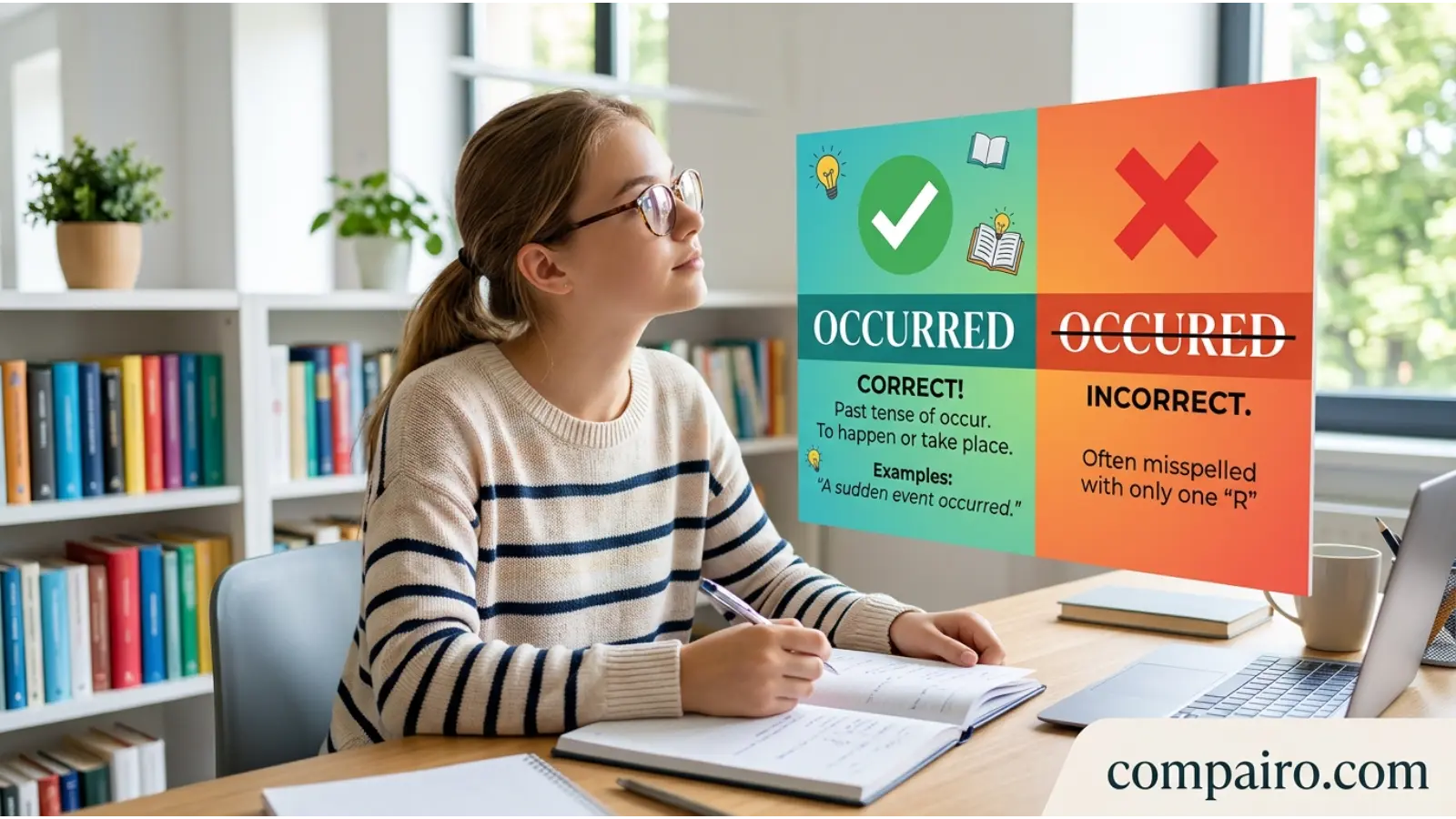Occured or Occurred