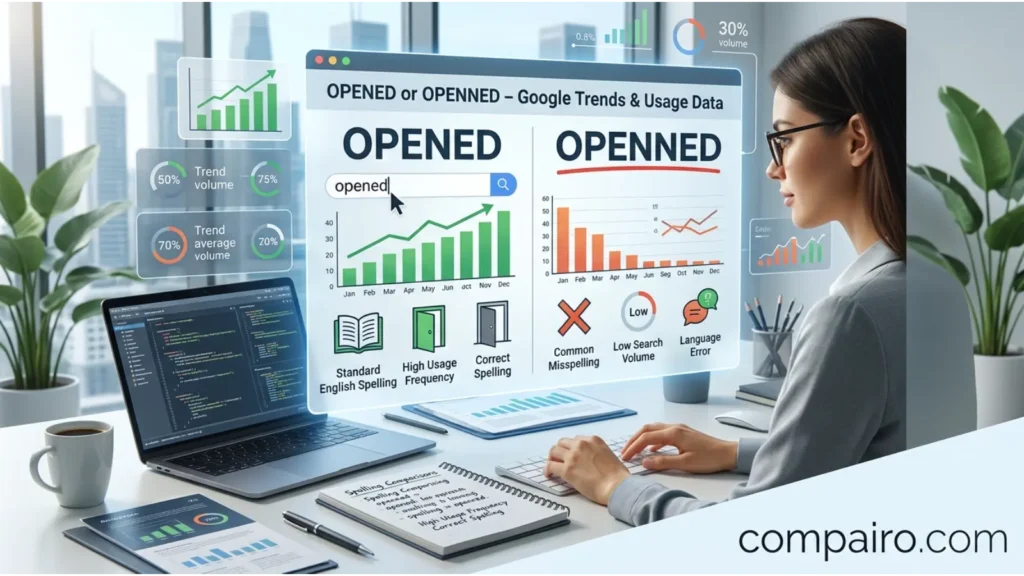 Opened or Openned – Google Trends
