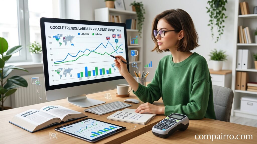 Labeller or Labeler – Google Trends