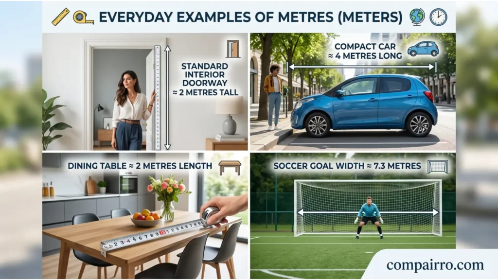 Metres or Meters in Everyday Examples