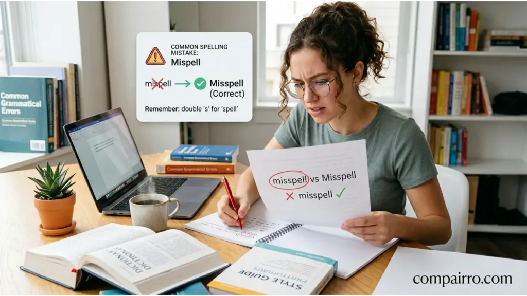 Common Mistakes With Misspell or Mispell