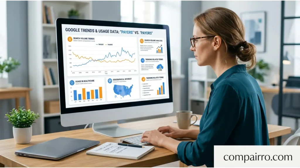 Payers or Payors – Google Trends