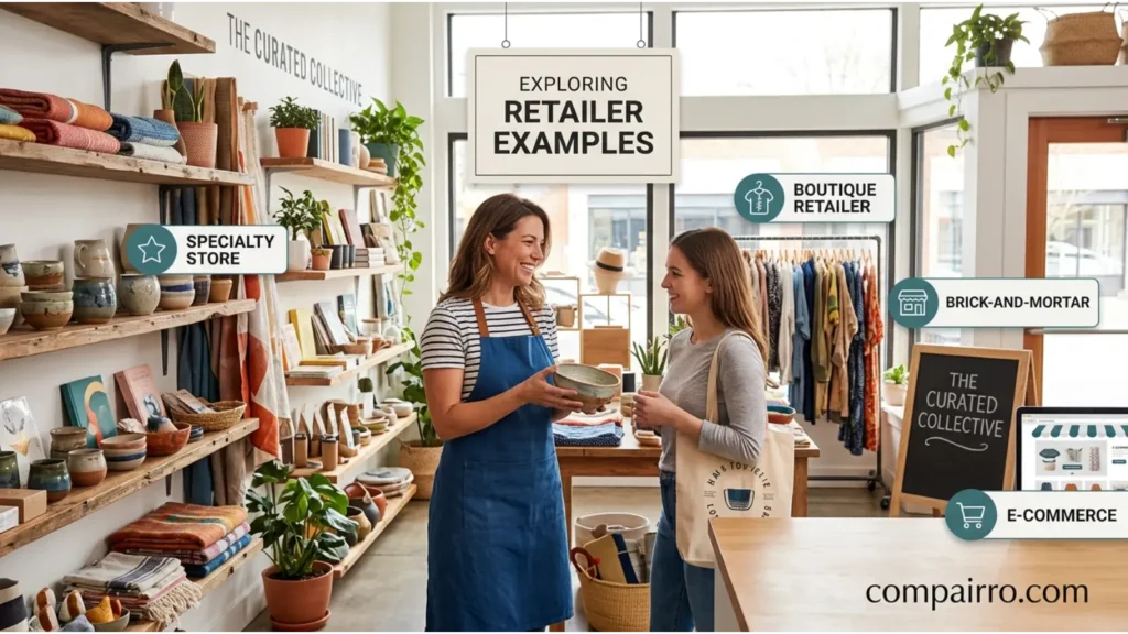 RETAILOR OR RETAILER IN EVERYDAY EXAMPLES