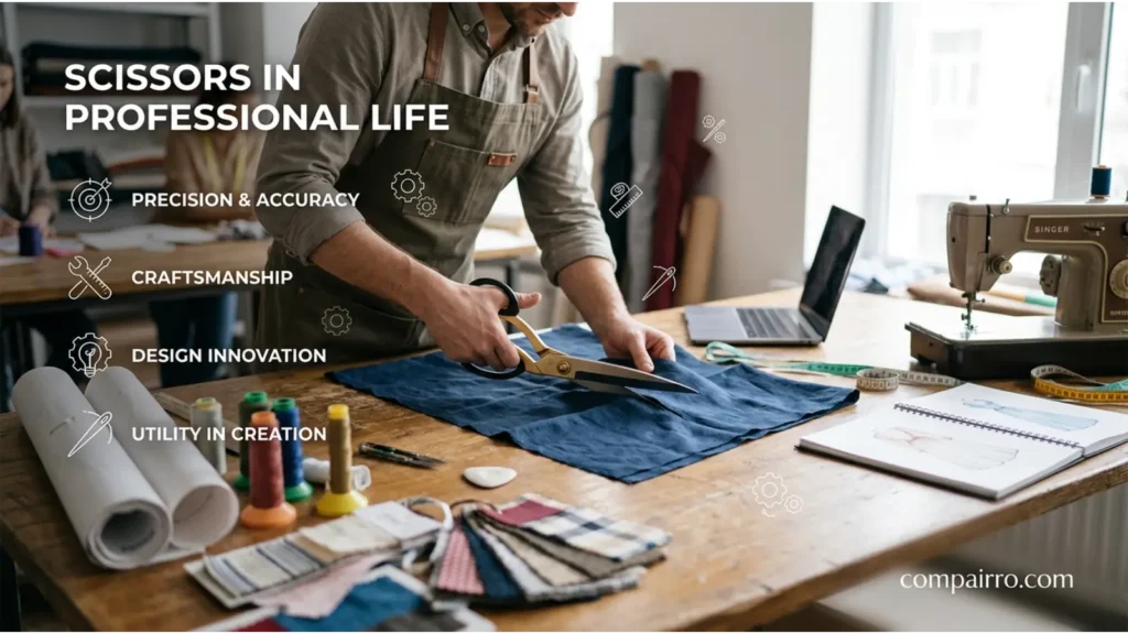 scizzors or scissors IN PROFESSIONAL LIFE