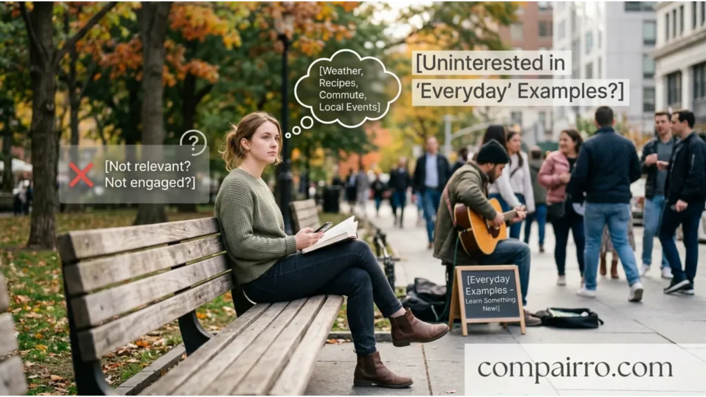 Uninterested or Disinterested in Everyday Examples