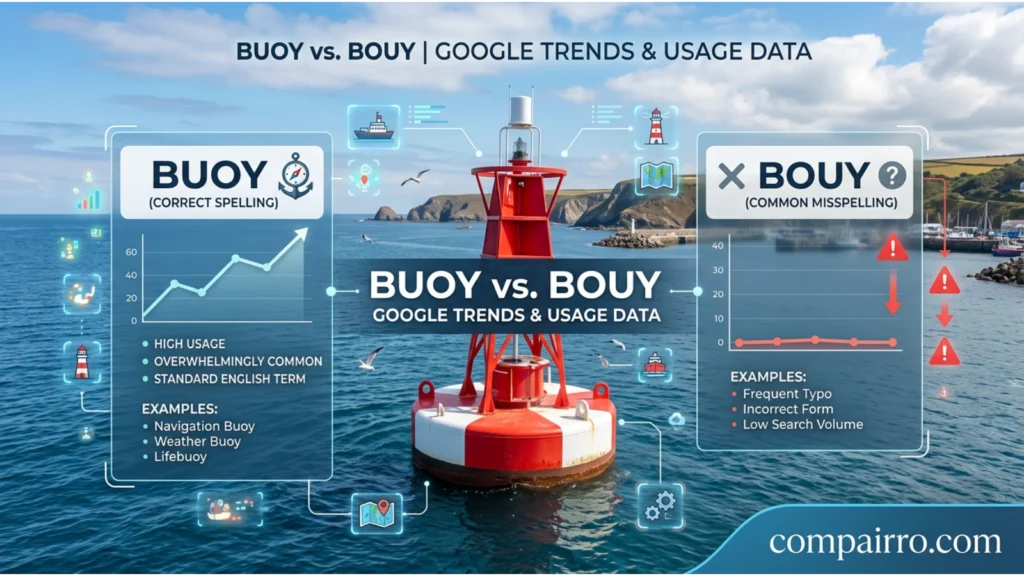 BUOY OR BOUY – GOOGLE TRENDS 