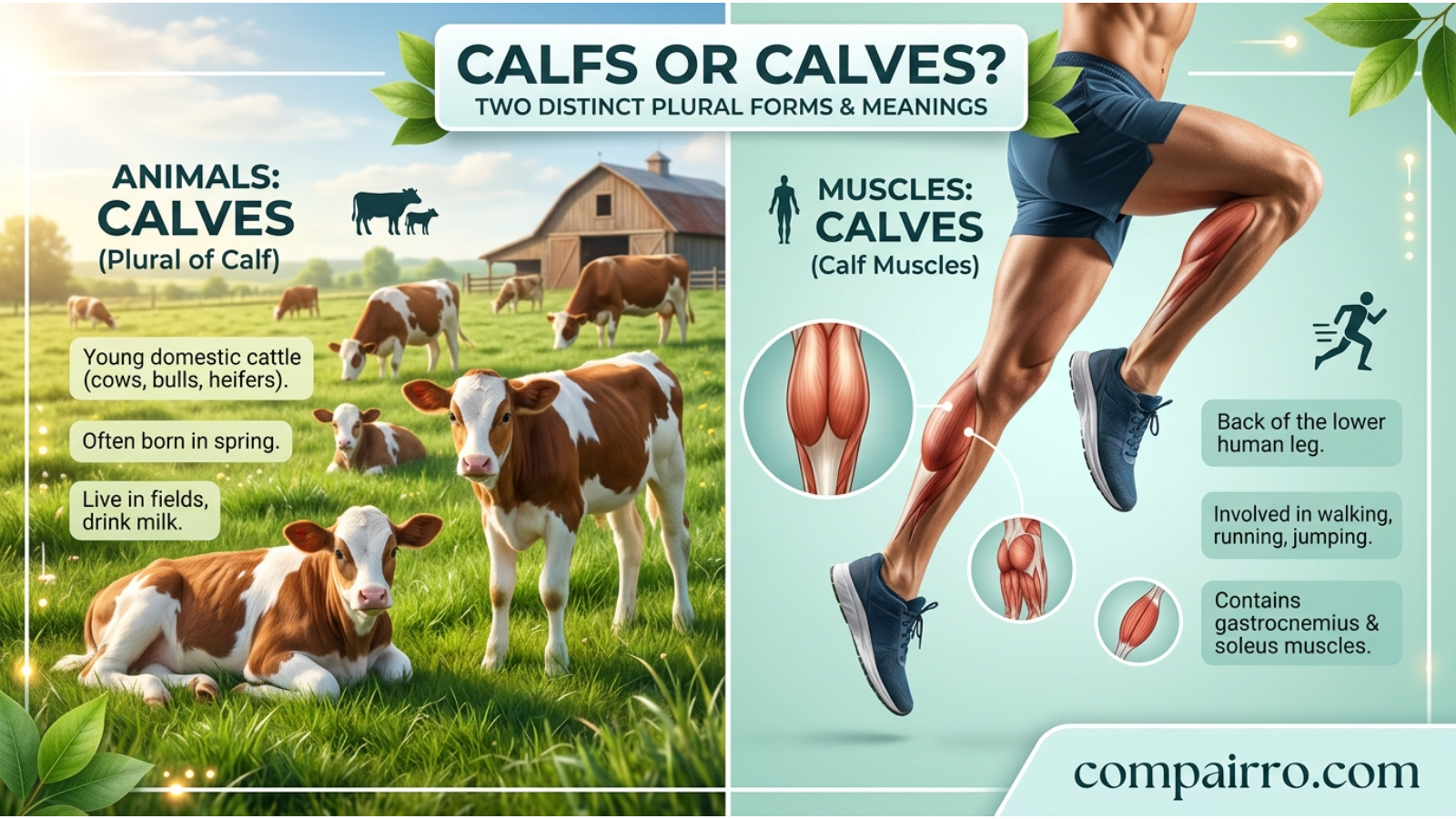 Calfs or Calves
