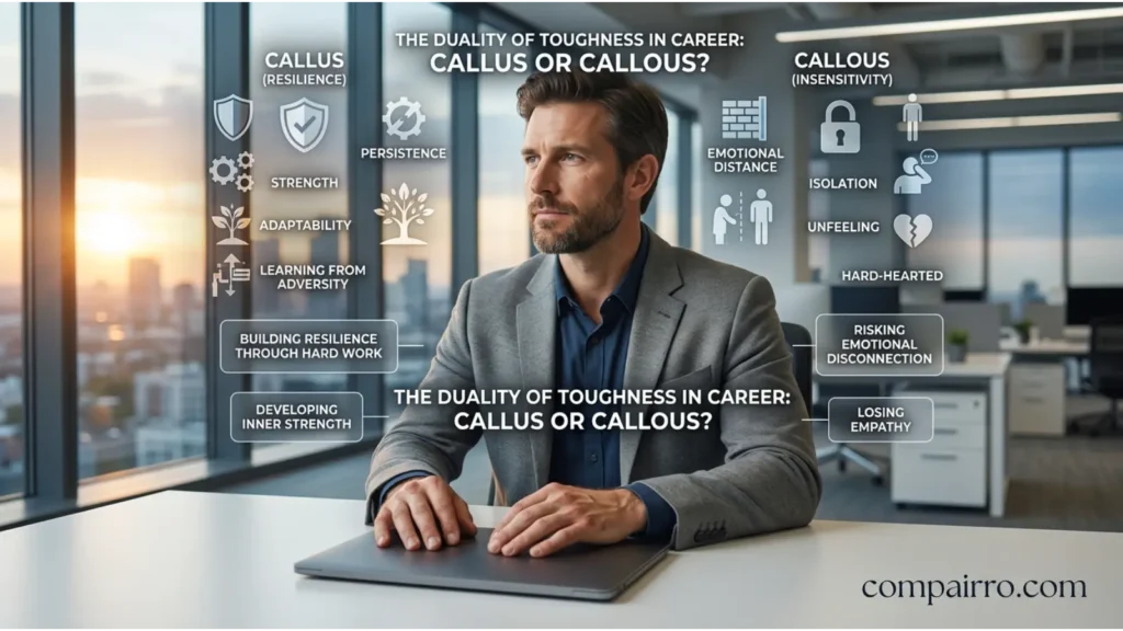 CALLUS OR CALLOUS IN PROFESSIONAL LIFE
