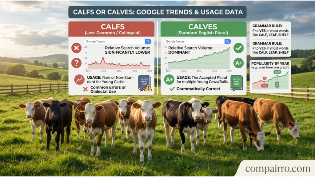 Calfs or Calves β Google Trends