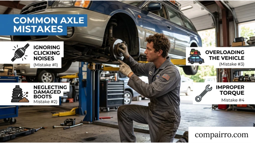 Common Mistakes With Axel or Axle