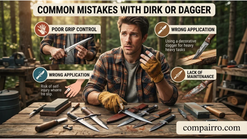 Common Mistakes With Dirk or Dagger