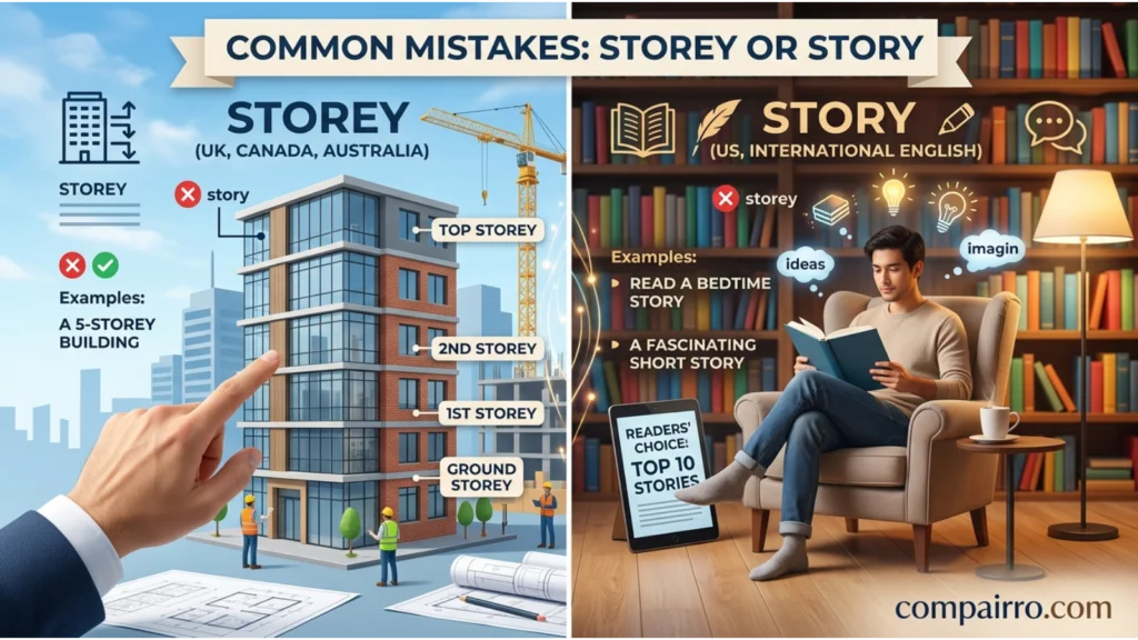 Common Mistakes With Storey or Story