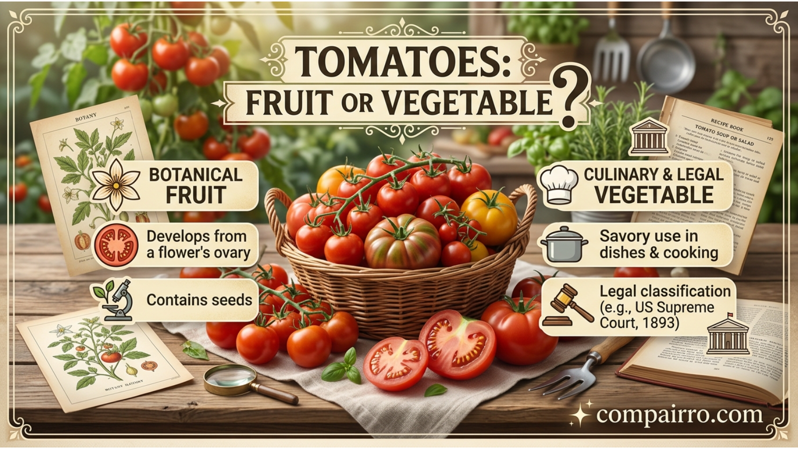 Are Tomatoes Fruits or Vegetables