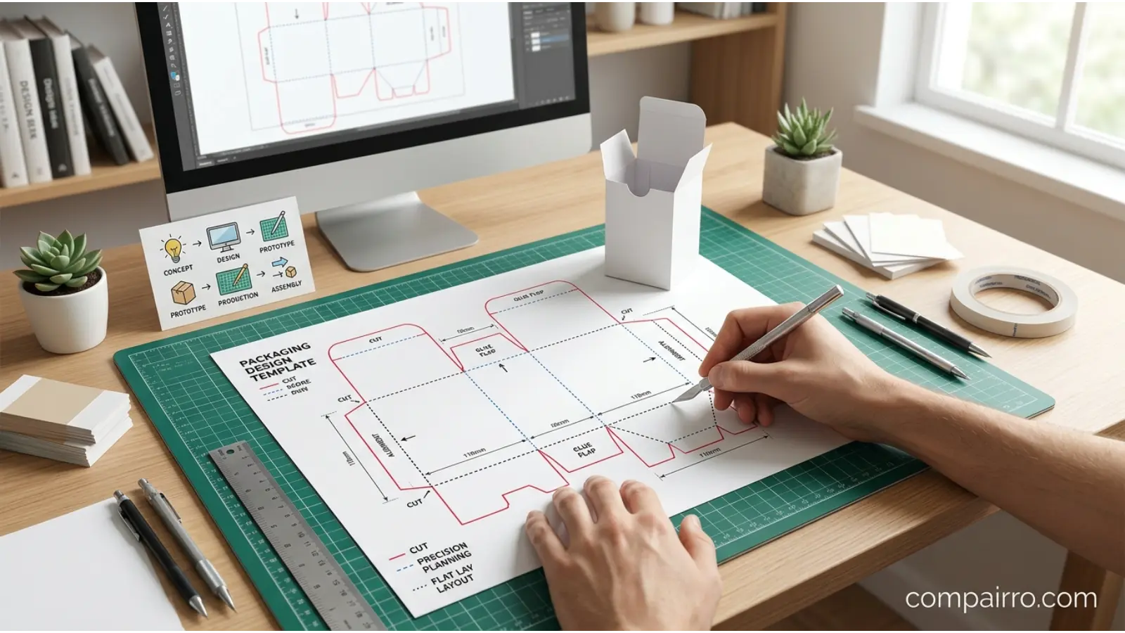 Dieline or Dyeline
