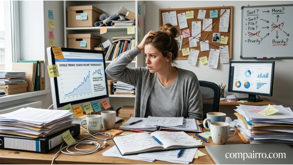 Disorganized or Unorganized – Google Trends & Usage Data
