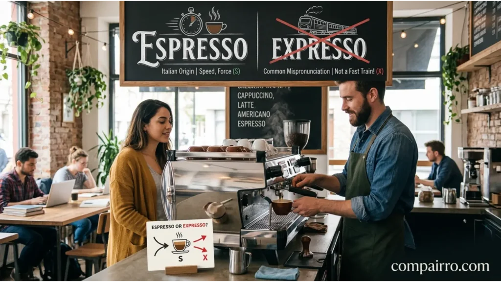 Espresso or Expresso in Everyday Examples