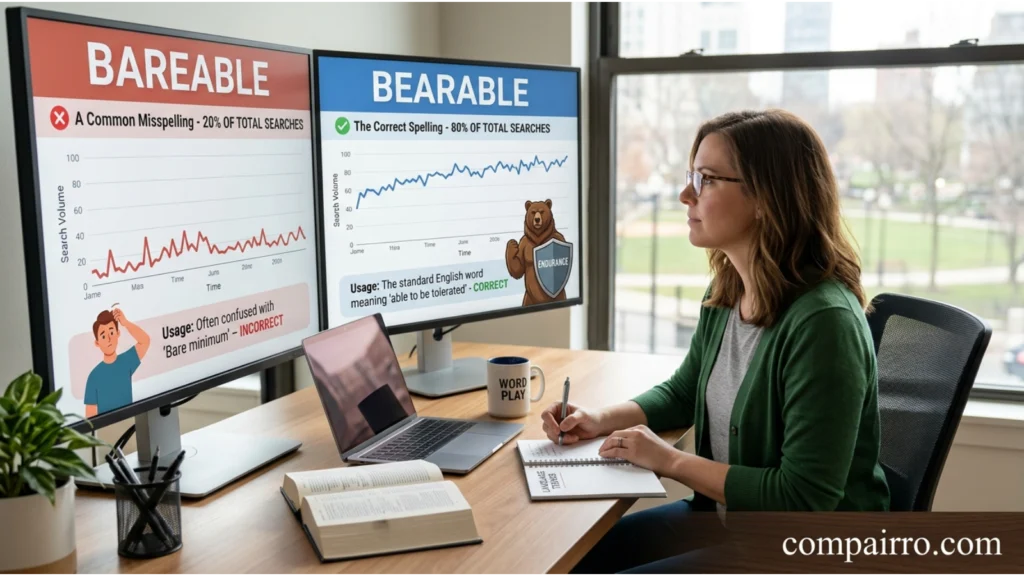 Bareable or Bearable – Google Trends & Usage Data