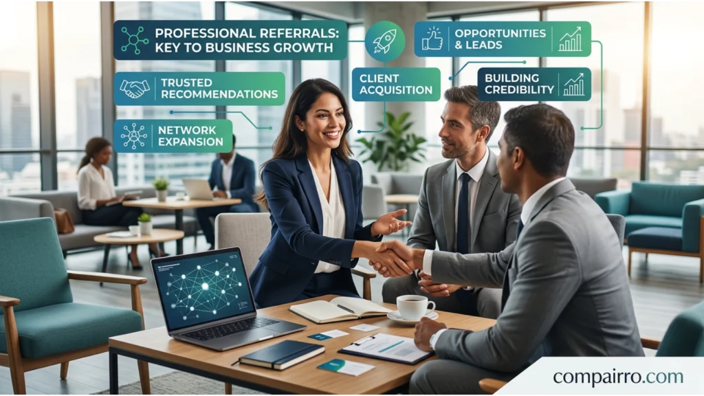 Referral or Referal in Professional Life