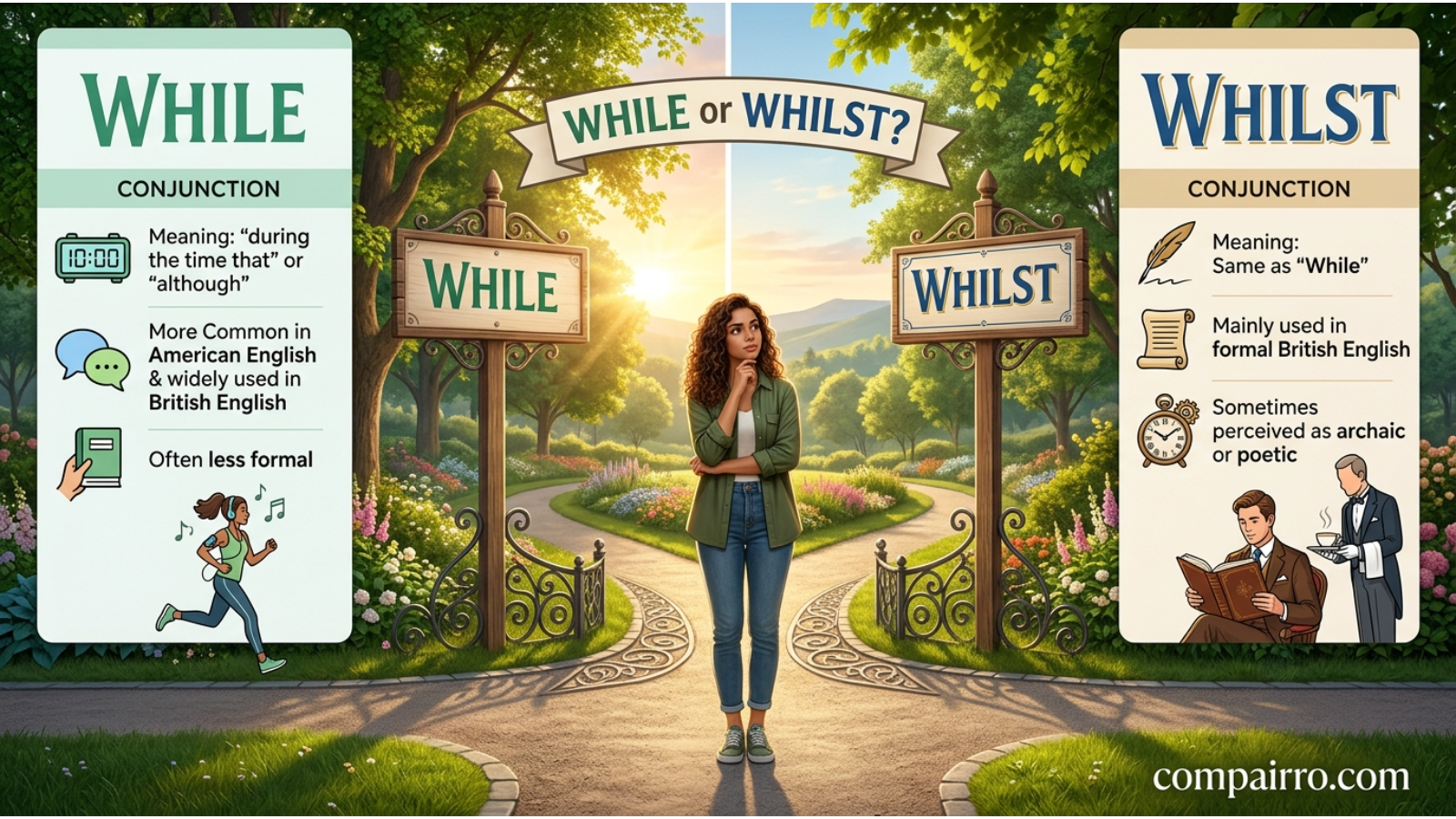 While or Whilst