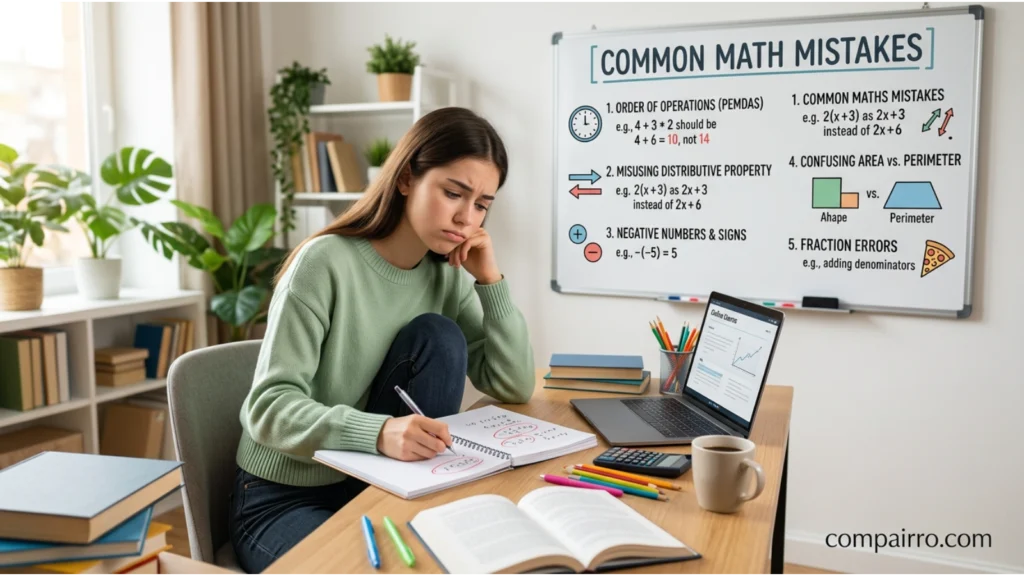 Common Mistakes With Math or Maths