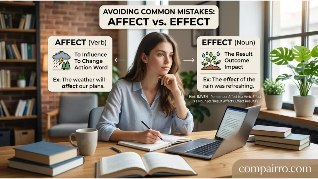 Common Mistakes With Effect or Affect