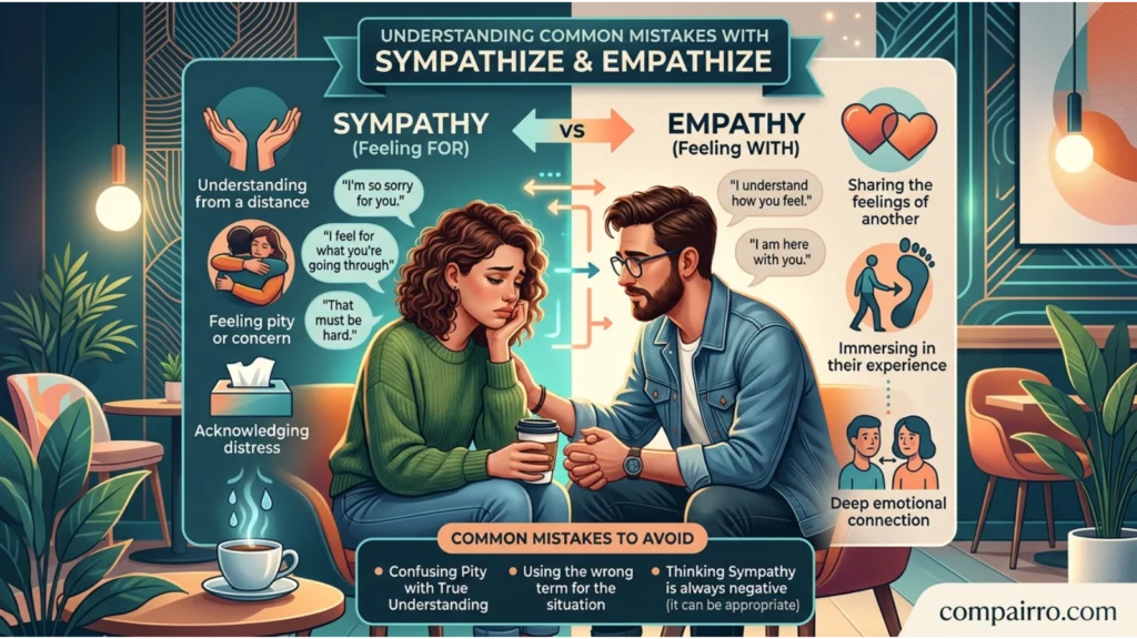 Common Mistakes With Sympathize or Empathize