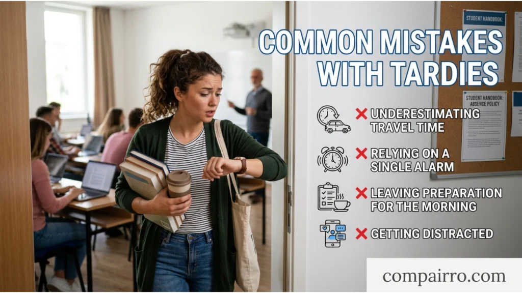 Common Mistakes With Tardies or Tardys