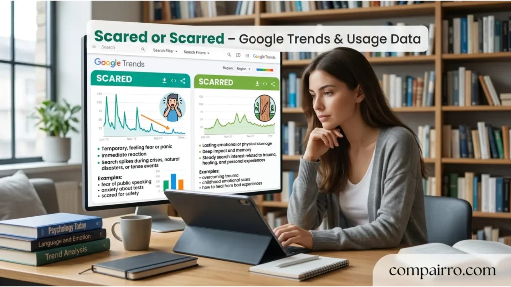 Scared or Scarred – Google Trends