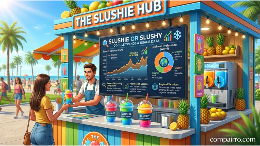 Slushie or Slushy – Google Trends & Usage Data