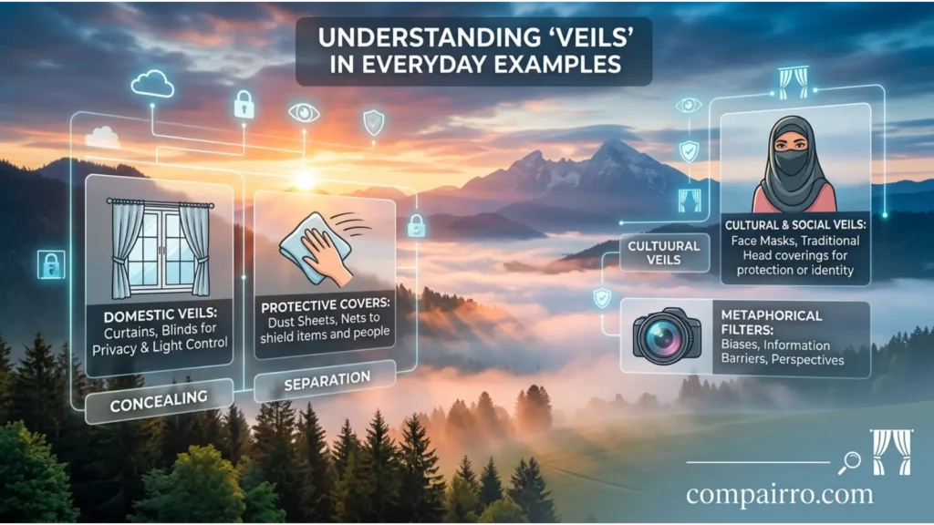 Vail or Veil in Everyday Examples