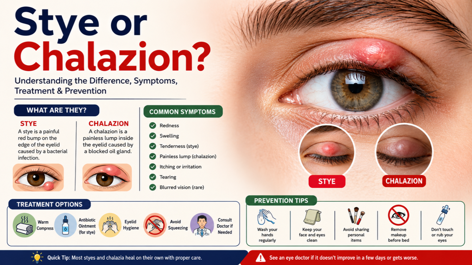 Stye or Chalazion