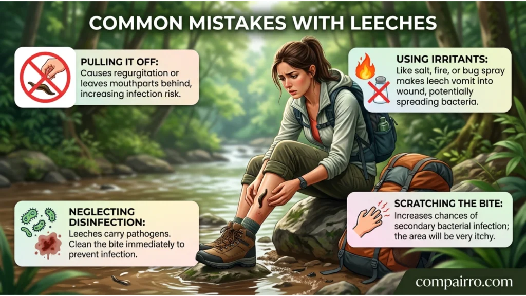 Common Mistakes With Leach or Leech