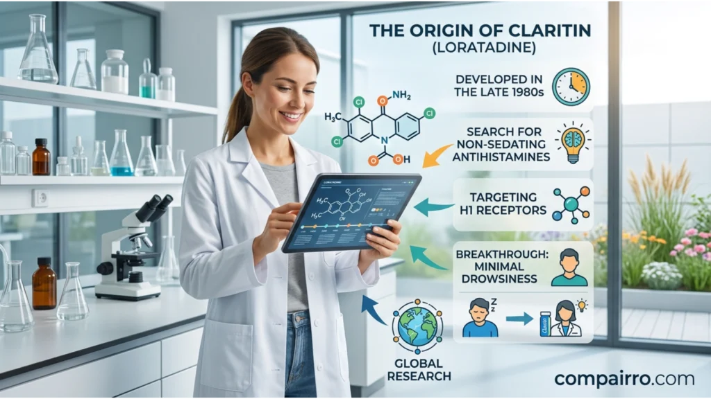 THE ORIGIN OF CLARITIN OR ZYRTEC