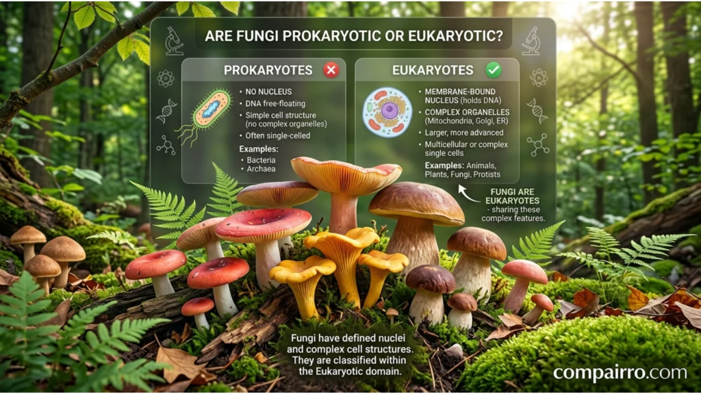 THE ORIGIN OF “ARE FUNGI PROKARYOTIC OR EUKARYOTIC?”