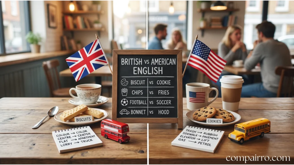British English vs American English Usage