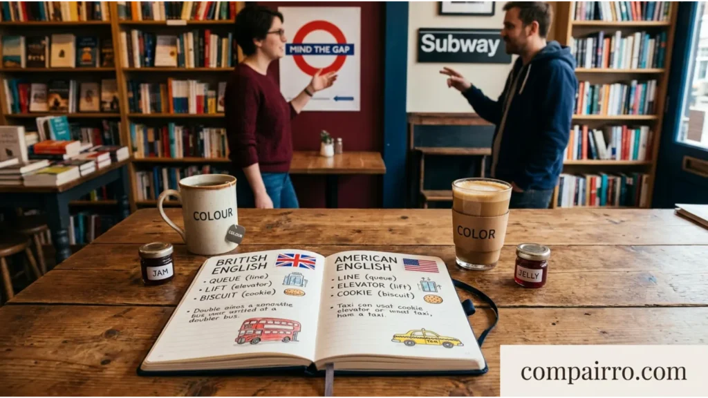 British English vs American English Usage