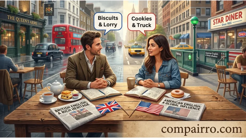 British English vs American English Usage