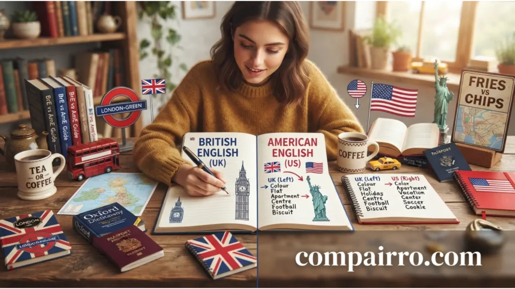 British English vs American English Usage