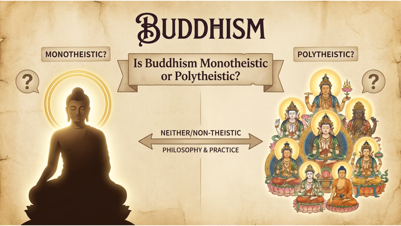 Is Buddhism Monotheistic or Polytheistic