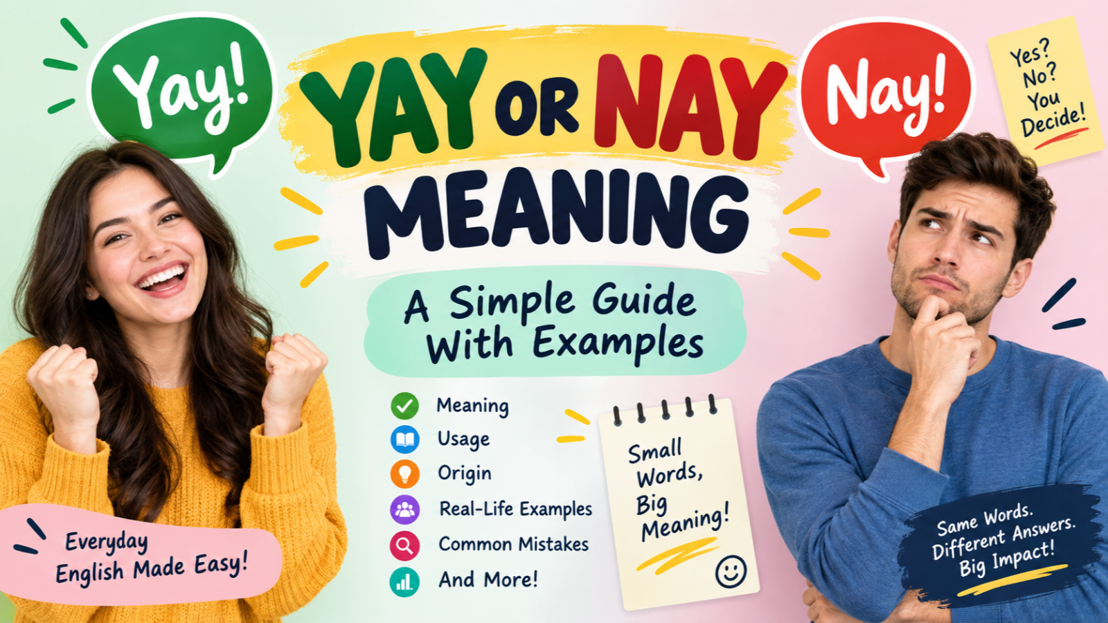 Yay or Nay Meaning