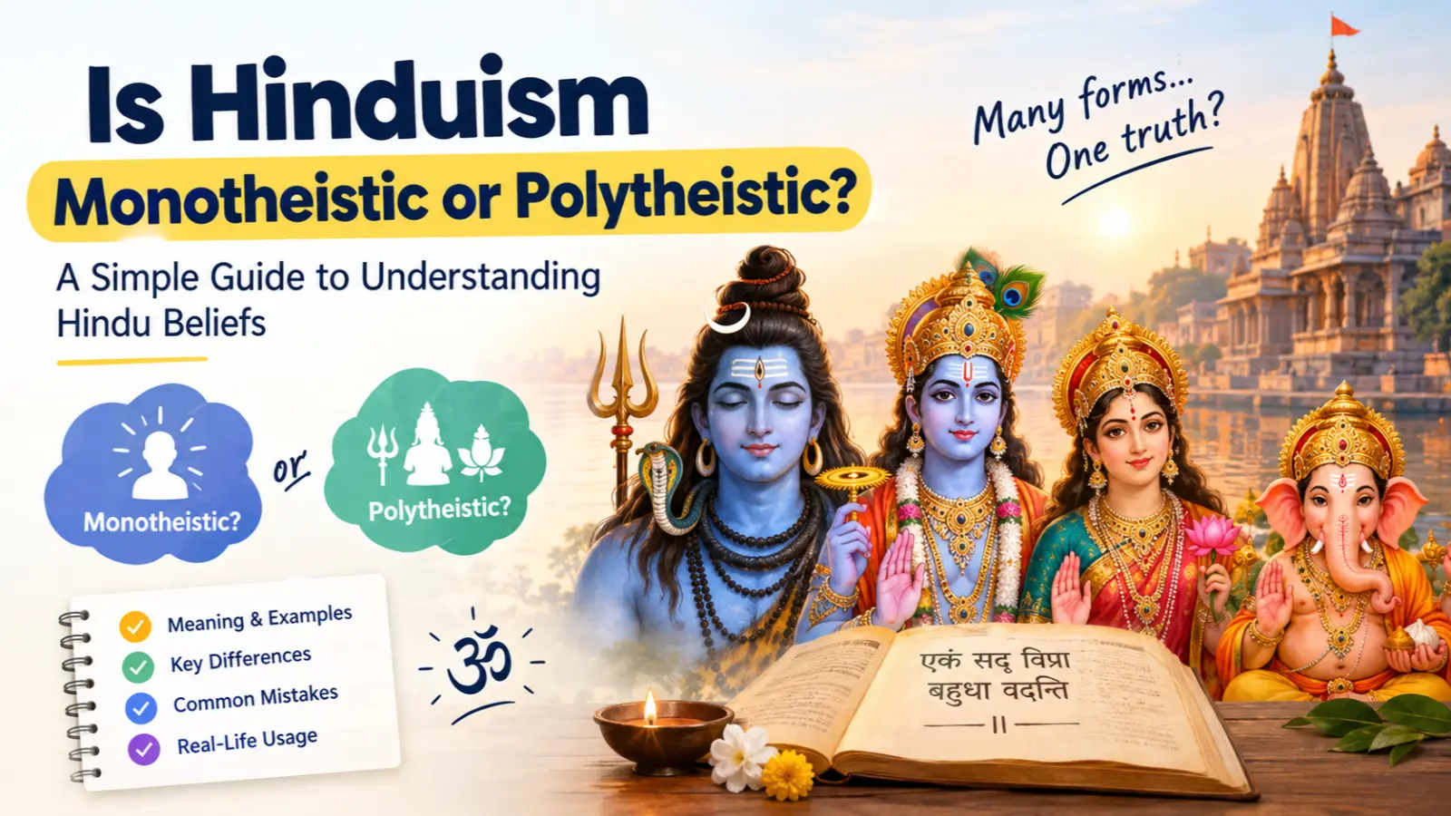 Is Hinduism Monotheistic or Polytheistic